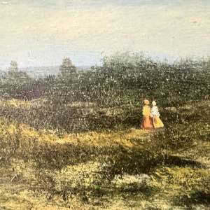 Olivier De Nato « Lovely landschap » painting oil on panel