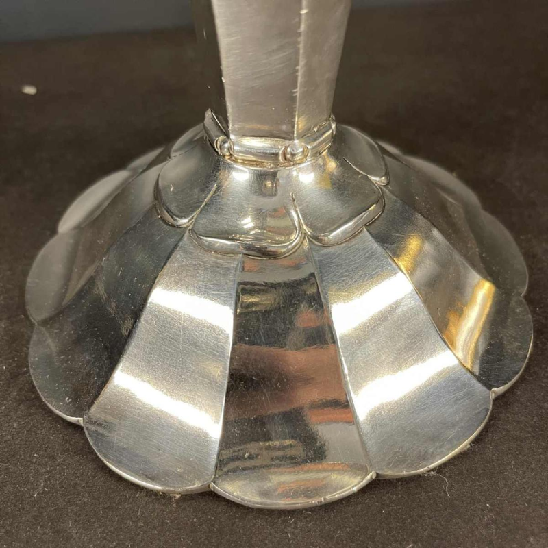 SUE & MARE pour GALLIA ( CHRISTOFLE ) Coupe Art De´co Me´tal Argente´, 1921