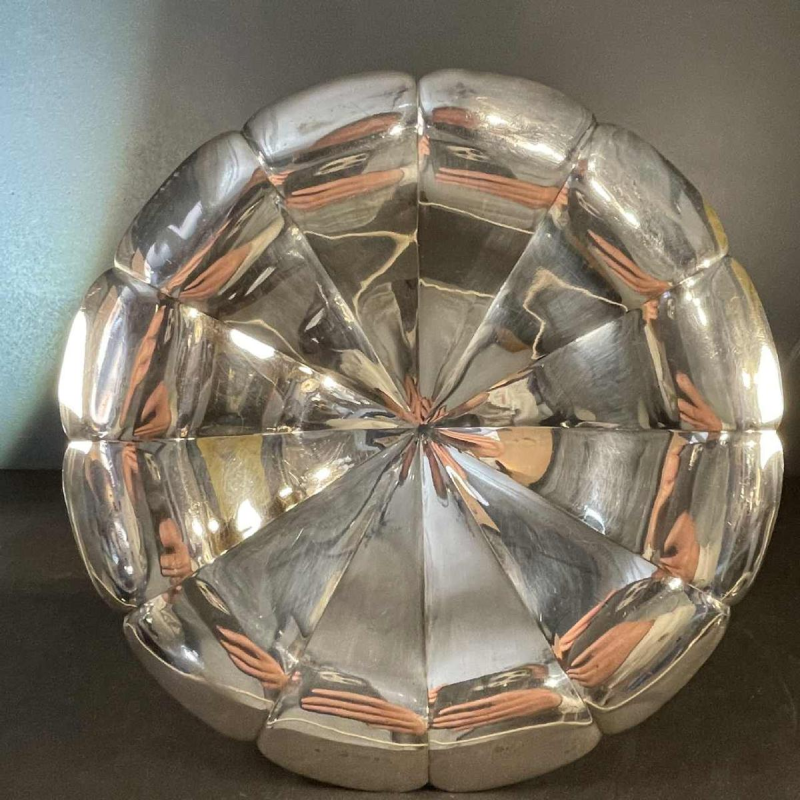 SUE & MARE for GALLIA (CHRISTOFLE) Art Deco Cup in Silver Plated, 1921