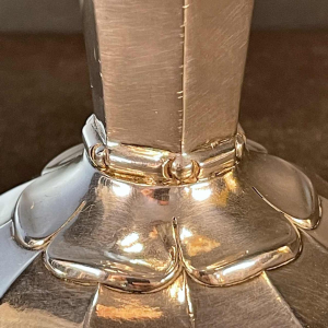 SUE & MARE for GALLIA (CHRISTOFLE) Art Deco Cup in Silver Plated, 1921