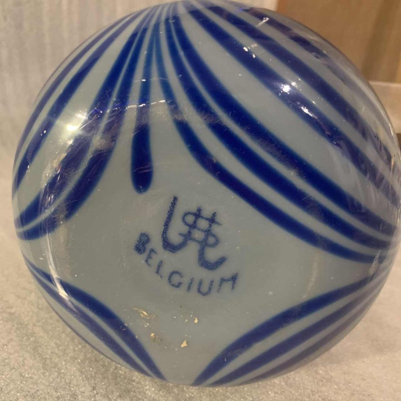 Val Saint-Lambert "Onion van Jemeppe" vaas Romain Gevaert 1910-1920