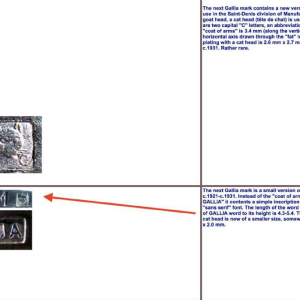 SUE & MARE pour GALLIA ( CHRISTOFLE ) Coupe Art De´co Me´tal Argente´, 1921
