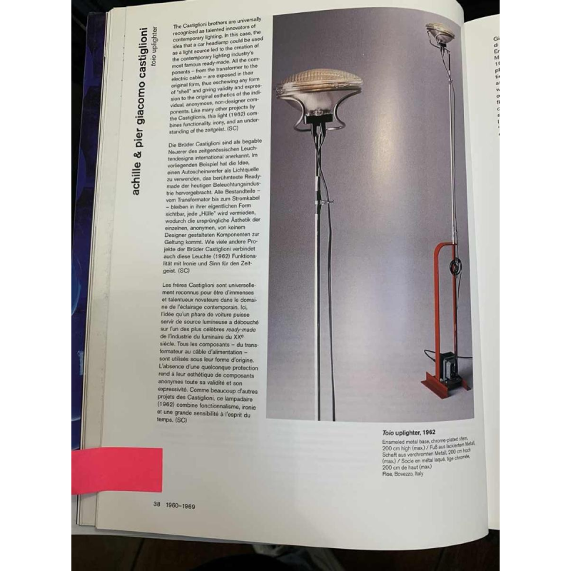 ACHILLE & PIER GIACOMO CASTIGLIONI - FLOS, " TOIO " Design Floor lamp, 1962