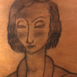 Tafelkrijt gras Oscar Declercq