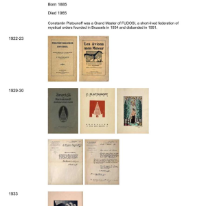 Still life with chairs and masonic elements