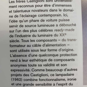 ACHILLE & PIER GIACOMO CASTIGLIONI - FLOS, " TOIO " Design Vloerlamp, 1962