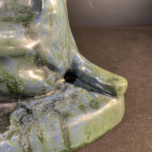 DOMIEN INGELS & ROGER GUERIN, Braque Jachthond Bouffioulx Steengoed Sculptuur 1920s