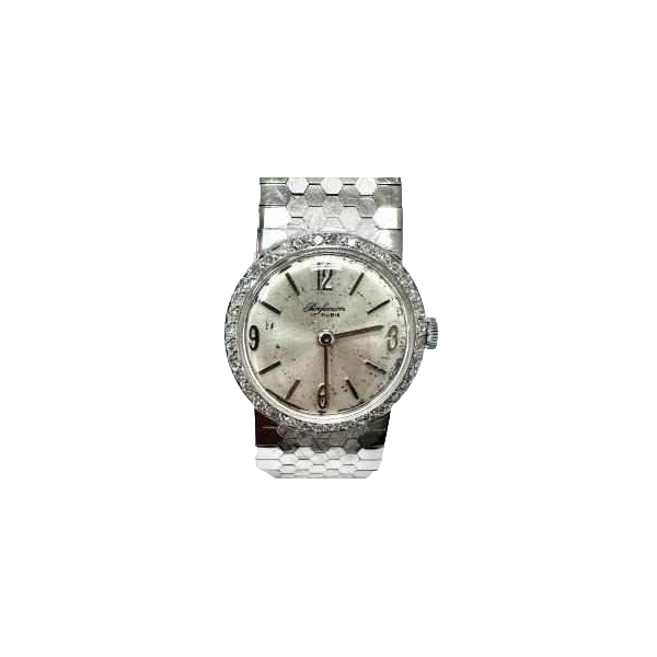 Luxury watch, 18kt gold with diamonds