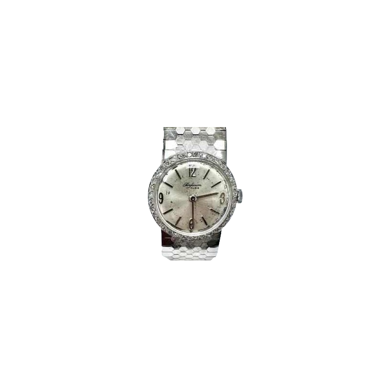 Luxury watch, 18kt gold with diamonds