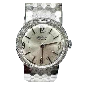Luxury watch, 18kt gold with diamonds