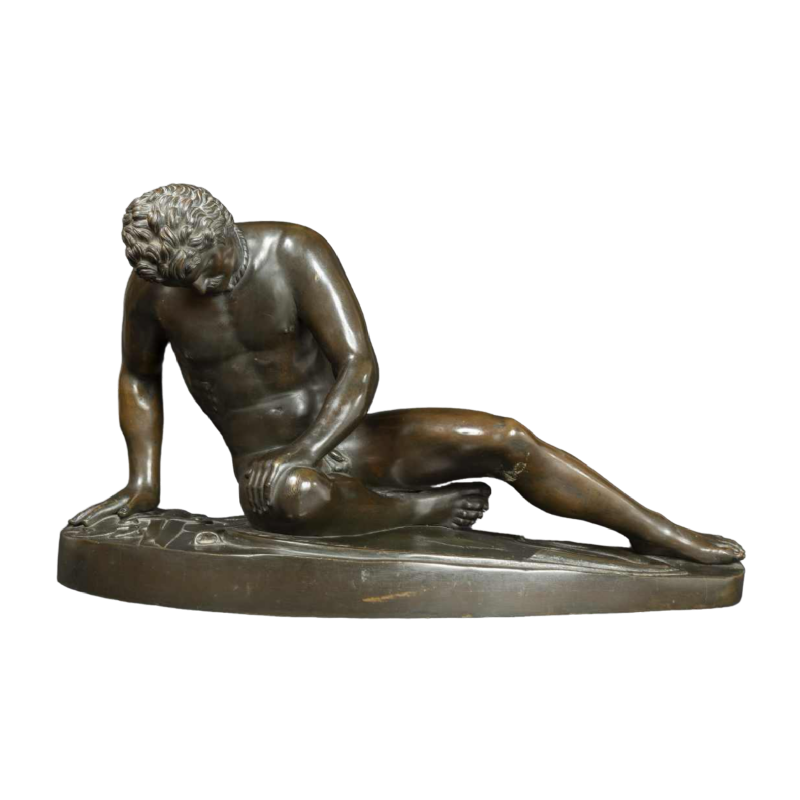 « LE GAULOIS MOURANT » sculpture en bronze par Chiurazzi Napoli