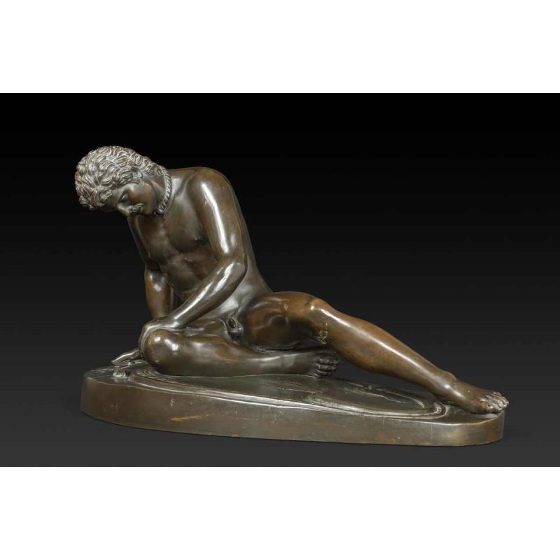 « LE GAULOIS MOURANT » sculpture en bronze par Chiurazzi Napoli