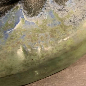 DOMIEN INGELS & ROGER GUERIN, Sculpture Hunting Dog Braque, Stoneware Bouffioulx 1920s