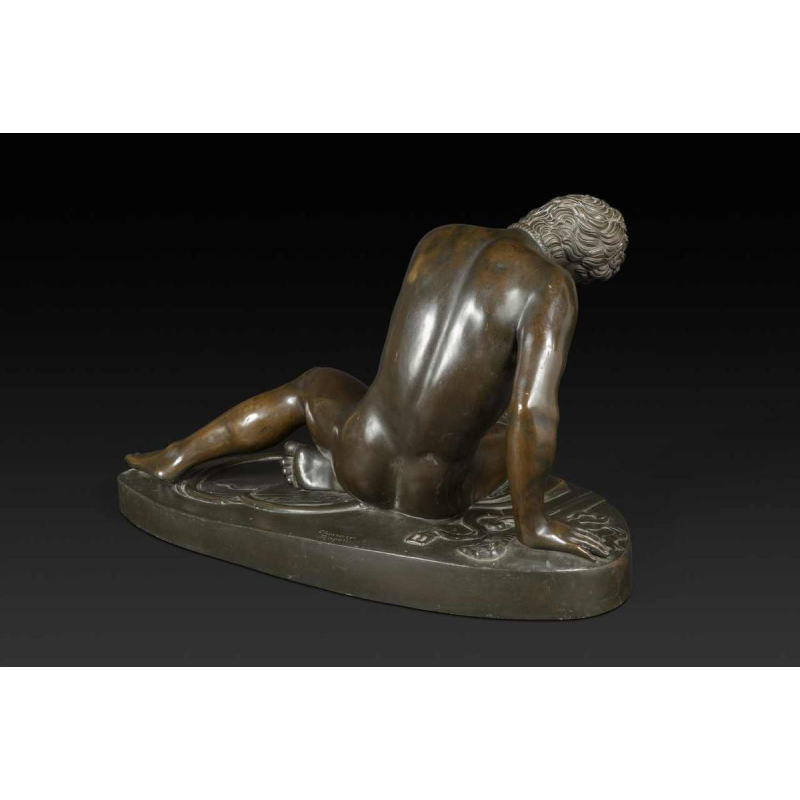 "The Dying Gaul" bronze sculpture by Chiurazzi Napoli