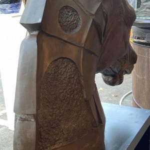 Tête de cheval en bronze de Daniel Monic