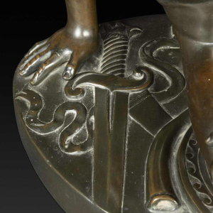 « LE GAULOIS MOURANT » sculpture en bronze par Chiurazzi Napoli