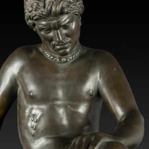 "De stervende Galliër" bronzen beeld van Chiurazzi Napoli