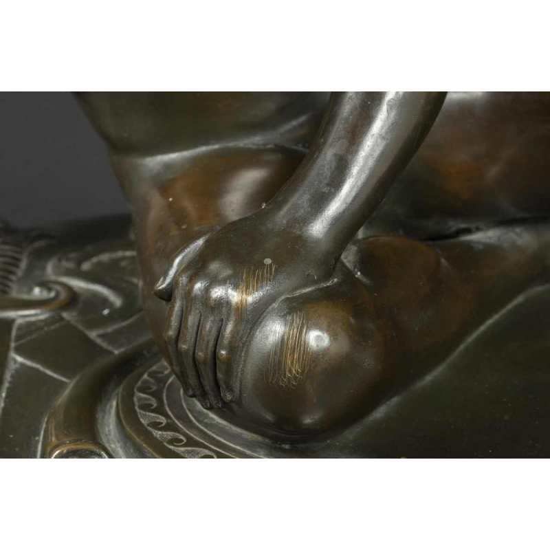 « LE GAULOIS MOURANT » sculpture en bronze par Chiurazzi Napoli