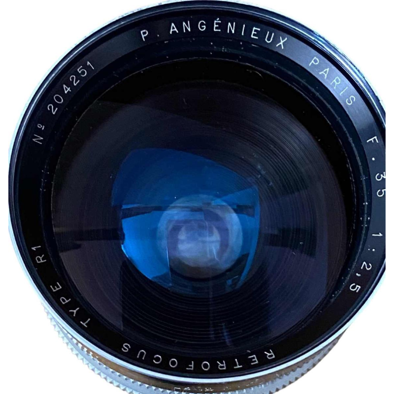 P. Angénieux Paris, Retrofocus Type R1 2.5/35mm for Exakta