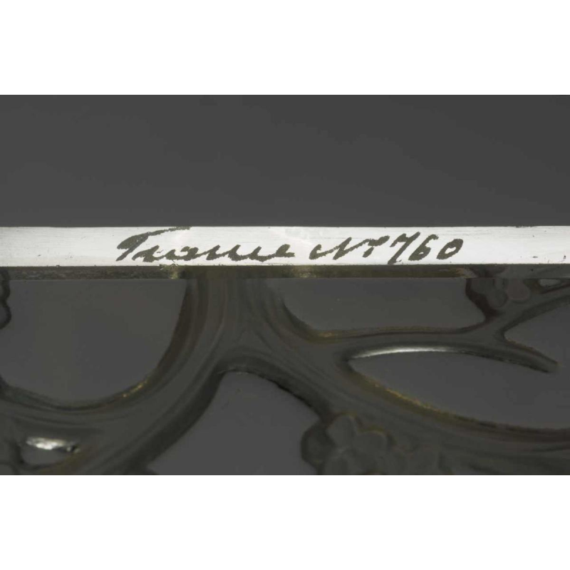 Pendulette 8 dagen « INSEPARABLES » (1926) van RENE LALIQUE (1860-1945):