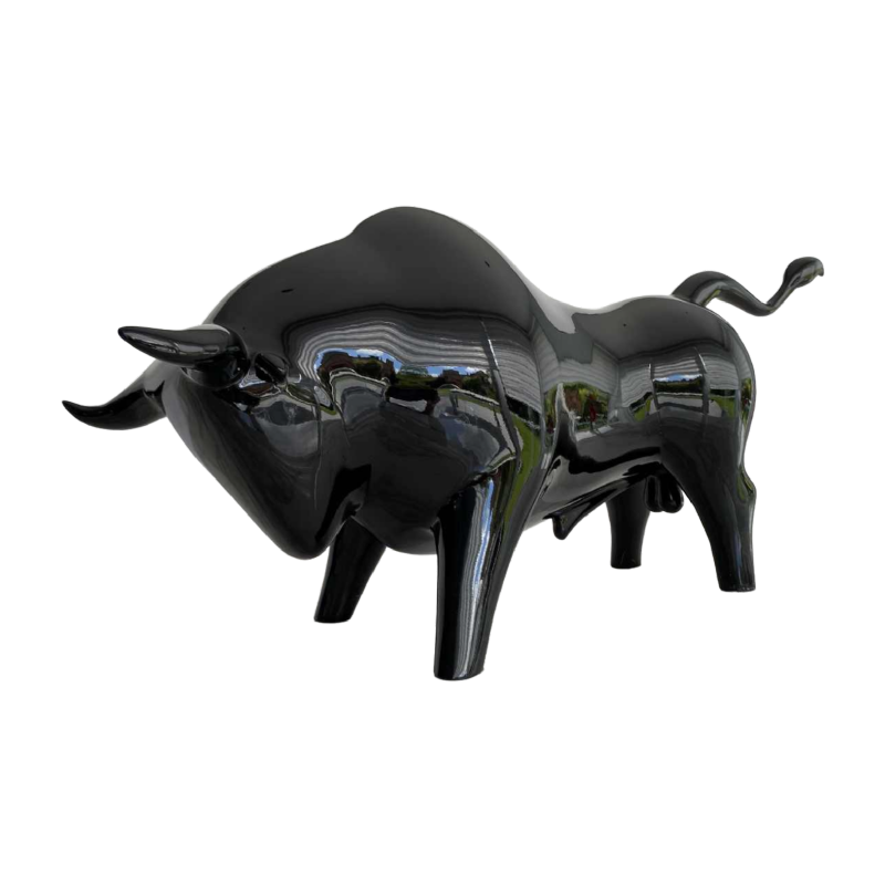 Sculpture "Torro", signée Laszlo Tibay