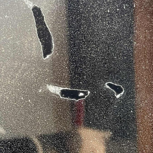 Grote vergulde spiegel, hout en stucwerk, Napoleon III-periode, ca 1890