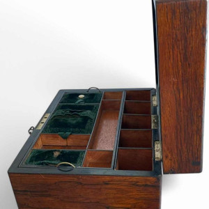 Victorian rosewood jewellery box, United Kingdom 19th c