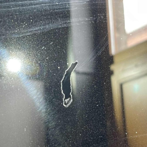 Grote vergulde spiegel, hout en stucwerk, Napoleon III-periode, ca 1890