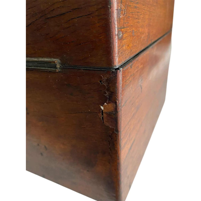 Boîte / coffret à bijoux en palissandre d'époque victorienne, Royaume-Uni XIXe s