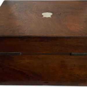 Victoriaans palissander juwelendoosje, Verenigd Koninkrijk 19e eeuw