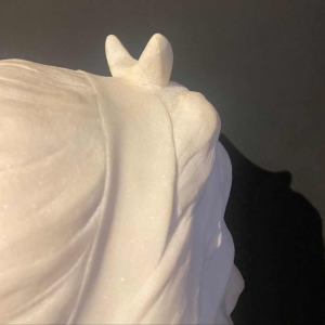 Marble bust of Diana by Alphonse Van Beurden 1896