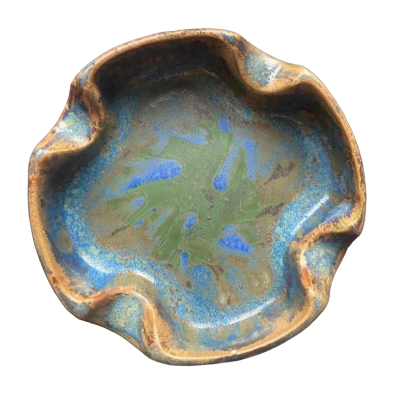 Rare ashtray in Kéramis stoneware