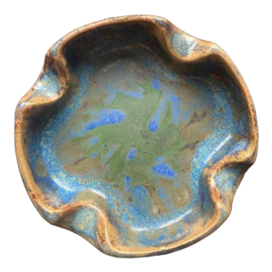 Rare ashtray in Kéramis stoneware