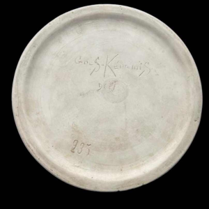 Rare ashtray in Kéramis stoneware