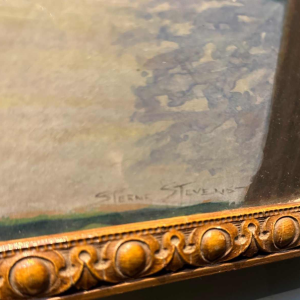 Sterne Stevens, project Ford auto's Carrosserie Devaux Bruxelles et Lux, aquarel op papier