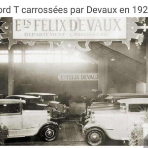 Sterne Stevens, projet voitures Ford Carrosserie Devaux Bruxelles et Lux, aquarelle sur papier