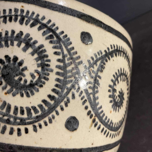 PIERRE PAULUS, Important vase africaniste Art De´co, gre`s de Bouffioulx ca 1930