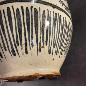 PIERRE PAULUS, Important vase africaniste Art De´co, gre`s de Bouffioulx ca 1930