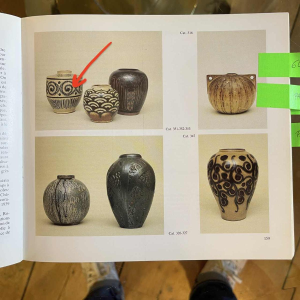 PIERRE PAULUS, Important vase africaniste Art De´co, gre`s de Bouffioulx ca 1930