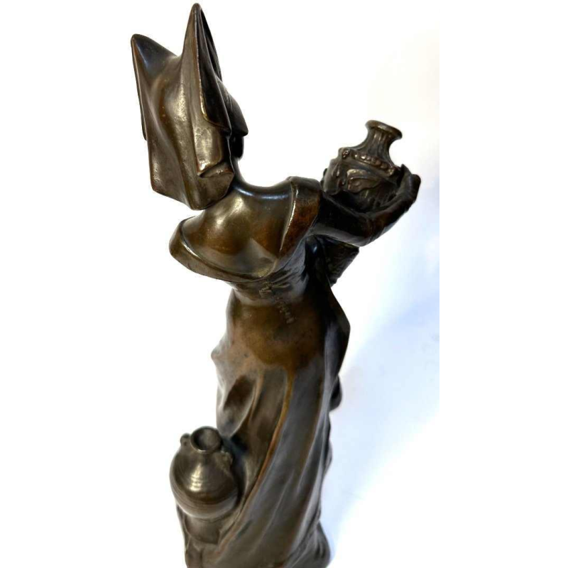 Amédée Charron "The archaeological expert" bronze sculpture