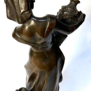 Amédée Charron "L'expert en archéologie" sculpture en bronze