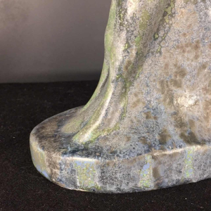 Thierry Van Rijswijck for Roger Guérin, Art Deco Stoneware Animal sculpture, Fawn / Doe, 1925s