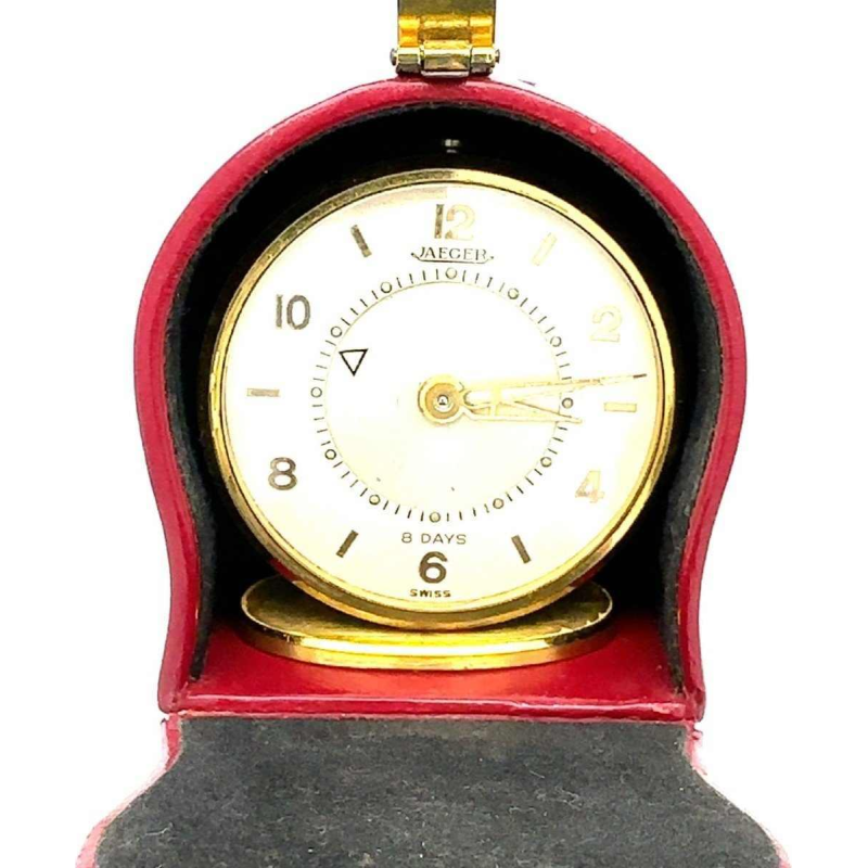 Jaeger Lecoultre, 8 Day Vintage Travel Alarm Clock