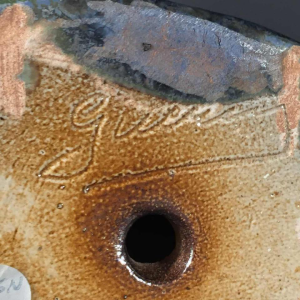 Thierry Van Rijswijck for Roger Guérin, Art Deco Stoneware Animal sculpture, Fawn / Doe, 1925s