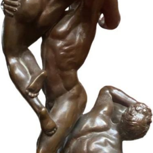 Sculpture "Enlèvement des Sabines" réduction en bronze du modèle de Jean De Bologne
