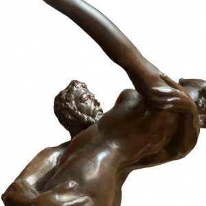 Sculpture "Enlèvement des Sabines" réduction en bronze du modèle de Jean De Bologne