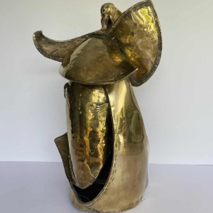 Contemporary bronze sculpture, Jean Morgan, 1978
