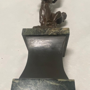 Sculpture Abduction of the Sabine women bronze reduction of the model by Jean De Bologne