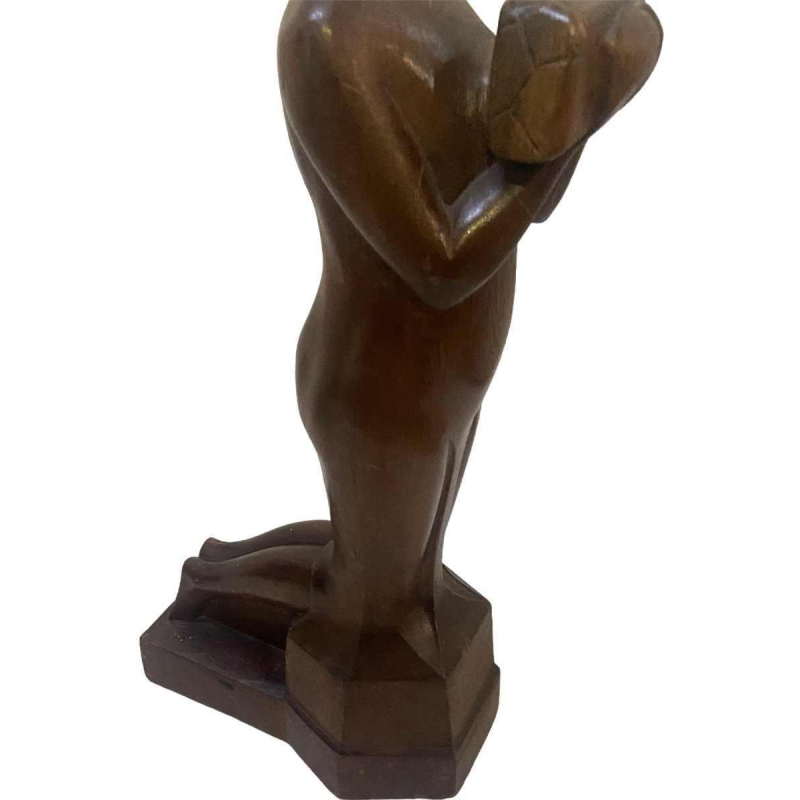 Sculpture symboliste de Félix Van Cuyck école belge