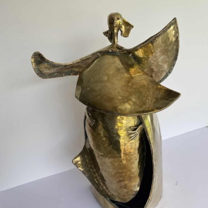 Contemporary bronze sculpture, Jean Morgan, 1978